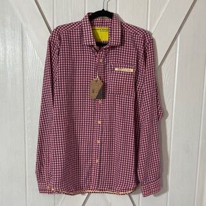 Descendant of Thieves Men's Pop Check Rose Checkered Shirt